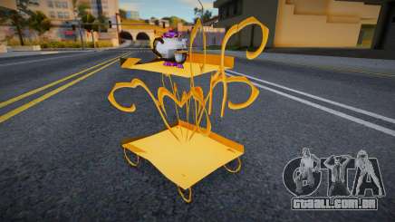 Chip e Sra. Potts de A Bela e a Fera para GTA San Andreas