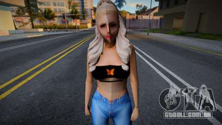 Garota à paisana v2 para GTA San Andreas
