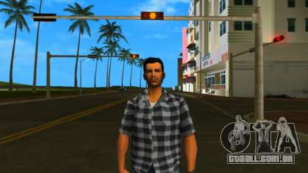 Tommy de camisa xadrez para GTA Vice City