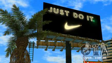 Just Do It Billboard para GTA Vice City