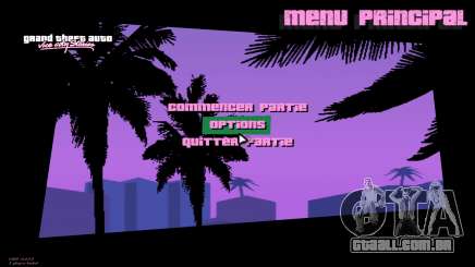 Vice City Stories Menu Mod para GTA Vice City