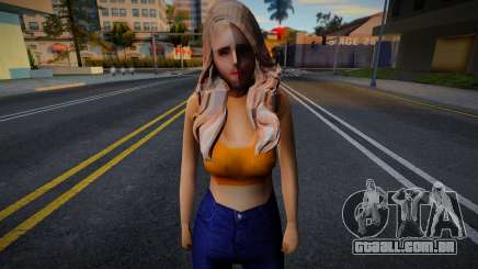 Garota à paisana v7 para GTA San Andreas