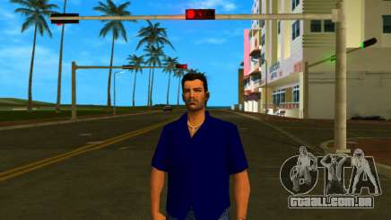 Tommy Camicia Blu Scuro para GTA Vice City