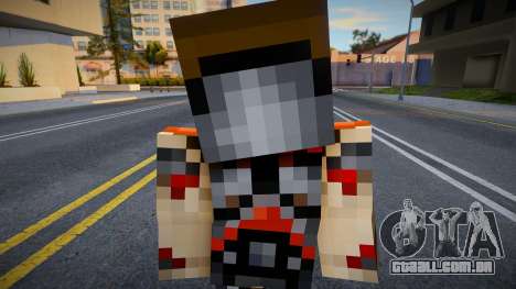 Steve Body Skin v110 para GTA San Andreas