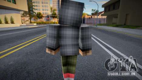 Steve Body Skin v250 para GTA San Andreas