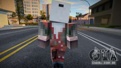 Steve Body Skin v167 para GTA San Andreas