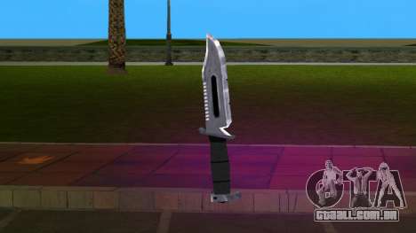 Knifecur from Half-Life: Opposing Force para GTA Vice City
