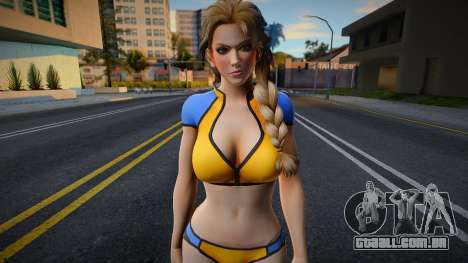 DOA Sarah Brayan - Tropical Sexy para GTA San Andreas