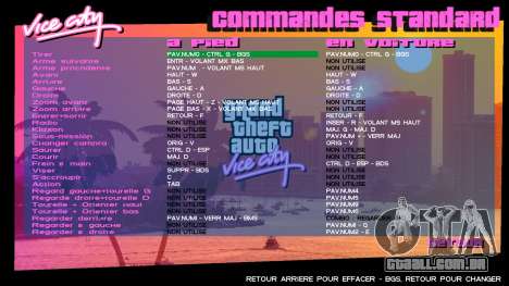 GTA Vice City Artwork Menu para GTA Vice City