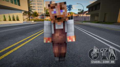 Steve Body Skin v189 para GTA San Andreas