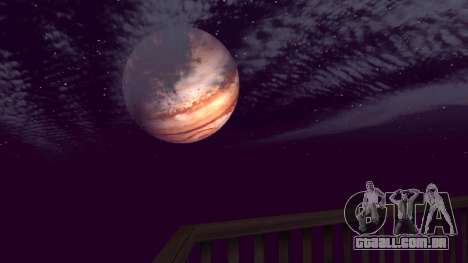 Planeta em vez de Lua v4 para GTA San Andreas