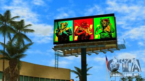 Hotline Miami Billboard para GTA Vice City