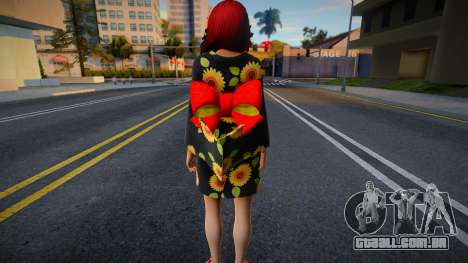 DOA Mila - Summer Festival DLC para GTA San Andreas