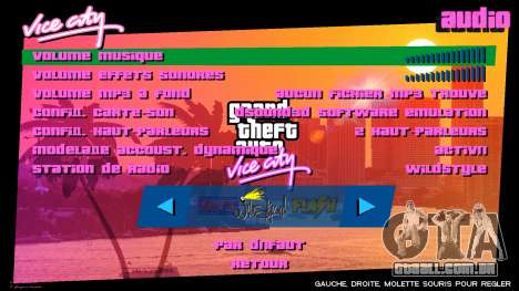 GTA Vice City Artwork Menu para GTA Vice City