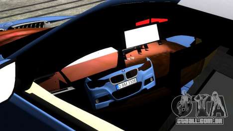 Engraçado Bmw F30 Fixo para GTA San Andreas