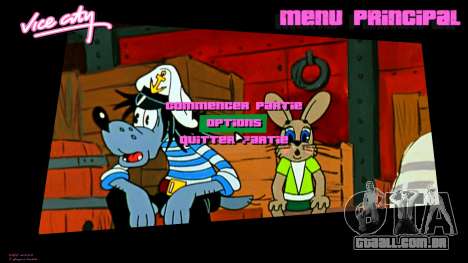 Menu Bem Aguarde para GTA Vice City