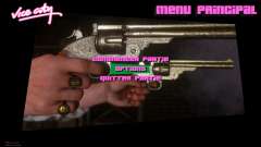 Red Dead Redemption 2 Menu 5 para GTA Vice City