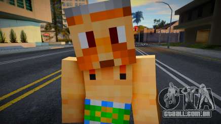 Steve Body Skin v256 para GTA San Andreas