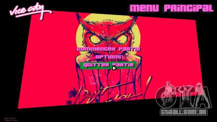 Hotline Miami Menu HD v5 para GTA Vice City