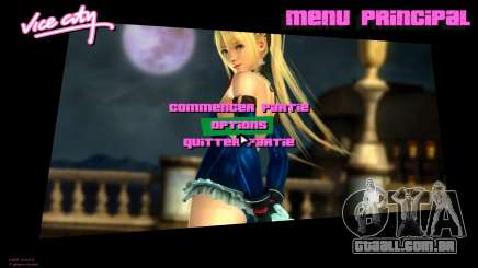 Marie Rose Menu 2 para GTA Vice City