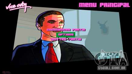 Menu Toreno from GTA San Andreas para GTA Vice City