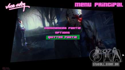 Jason Voorhees Menu para GTA Vice City