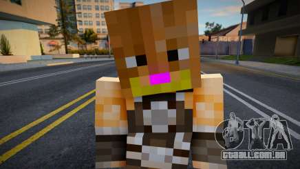 Steve Body Skin v130 para GTA San Andreas