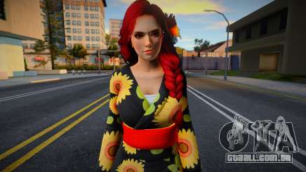 DOA Mila - Summer Festival DLC para GTA San Andreas
