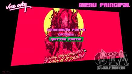 Hotline Miami Menu HD v7 para GTA Vice City