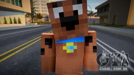 Steve Body Skin v123 para GTA San Andreas