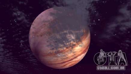 Planeta em vez de Lua v4 para GTA San Andreas