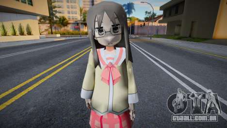 Mai Minakami from Nichijou (Low-poly version) para GTA San Andreas