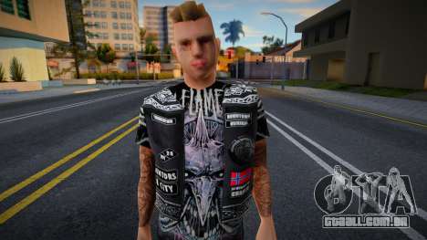 Tormentors MC Member para GTA San Andreas