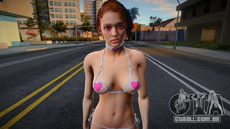 Jill Heart Bikini para GTA San Andreas