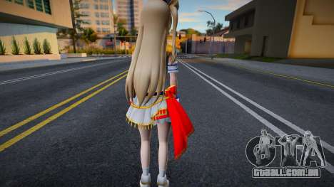 Kotori Uniform para GTA San Andreas