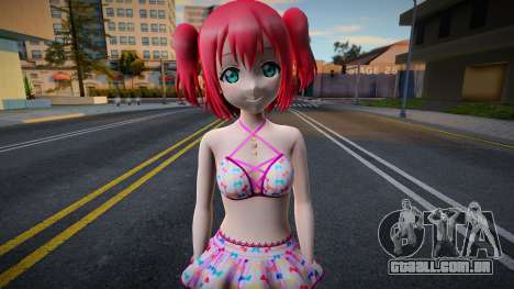 Ruby Swimsuit para GTA San Andreas