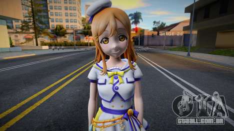 Hanamaru Sexy Uniform para GTA San Andreas