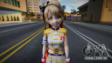 Kotori Uniform para GTA San Andreas