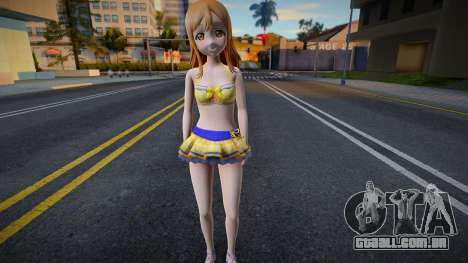 Hanamaru Swimsuit para GTA San Andreas