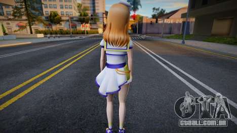 Hanamaru Sexy Uniform para GTA San Andreas