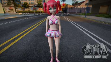 Ruby Swimsuit para GTA San Andreas