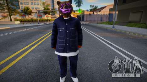 Judgment Night mask - Ballas2 para GTA San Andreas