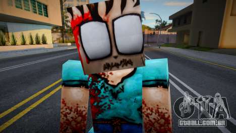 Minecraft Skin HD v1 para GTA San Andreas