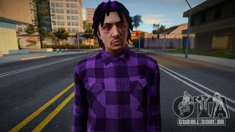 Purple Skin 1 para GTA San Andreas