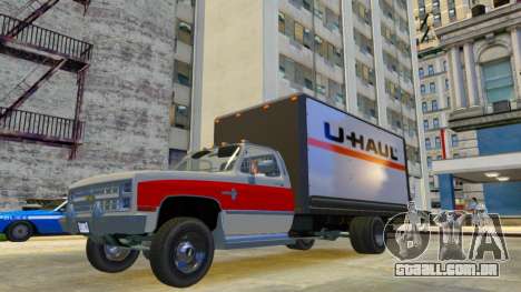 Chevrolet C-10 Silverado 1986 Delivery Truck para GTA 4