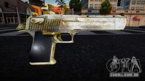 Gold Desert Eagle 1 para GTA San Andreas