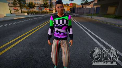 Average Ped v167 para GTA San Andreas