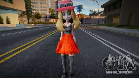 Pokemon Masters Ex: Protagonist - Serena para GTA San Andreas