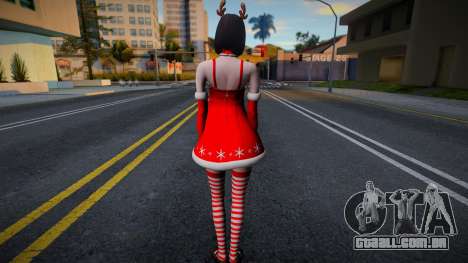 Mujer en navidad 2 para GTA San Andreas