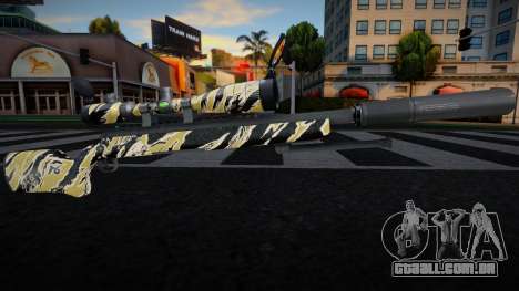 Sniper Black Shark para GTA San Andreas